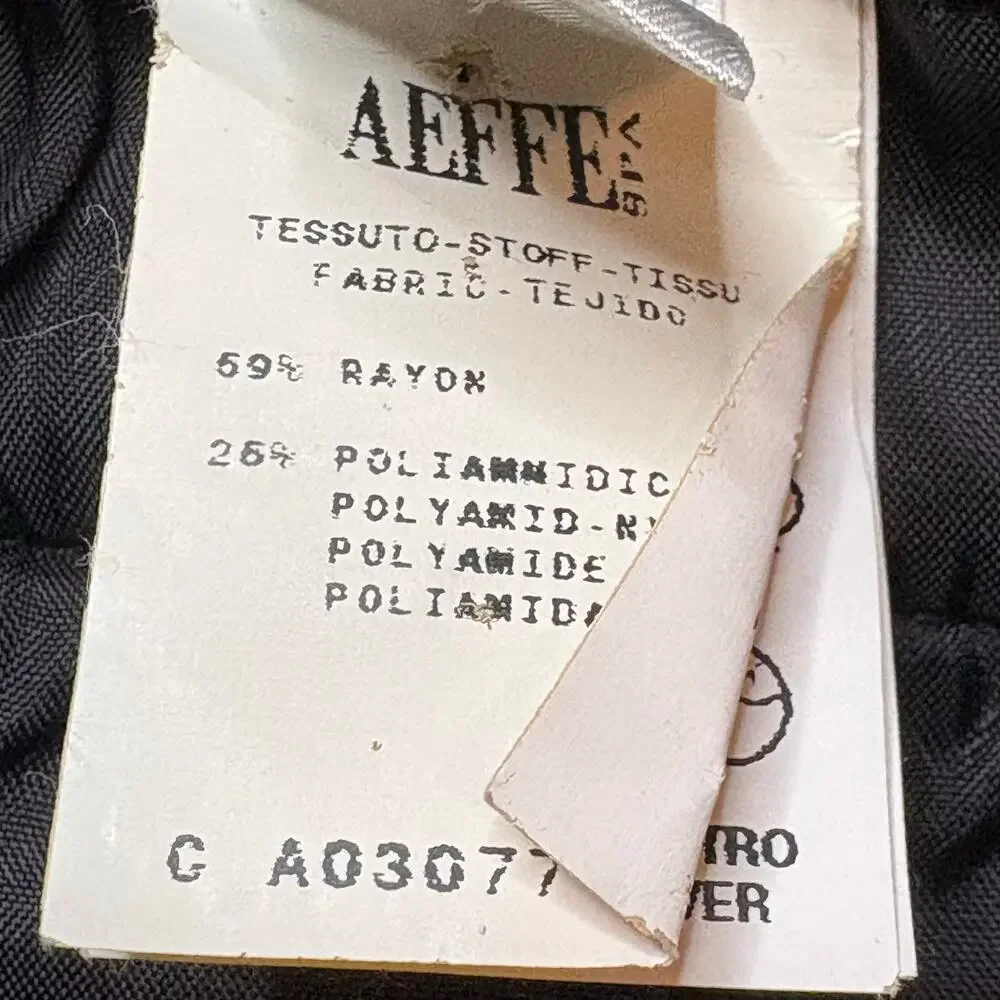 Philosophy Di Alberta Ferretti VTG Black Mid Rise Riding Pants Size 38 IT XS - Picture 5 of 5